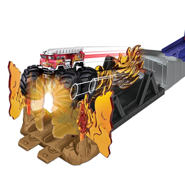 Hot Wheels Monster Trucks Aksiyona Başlangıç Oyun Seti Fire Through GYL12