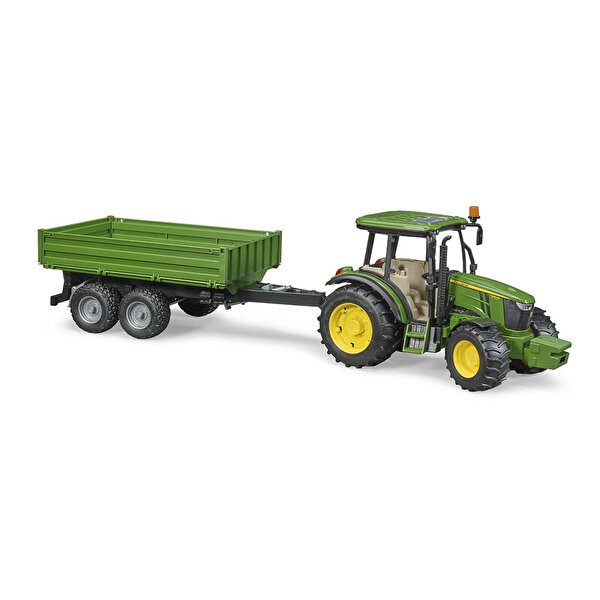 Bruder John Deere 5115M Traktör Ve Römork - BR02108