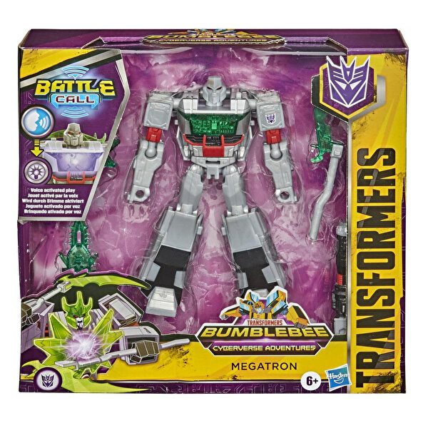 Transformers Cyberverse Battle Call Figür Megatron E8378