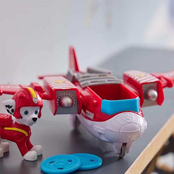Paw Patrol Air Rescue Figür ve Kurtarma Aracı Marshall