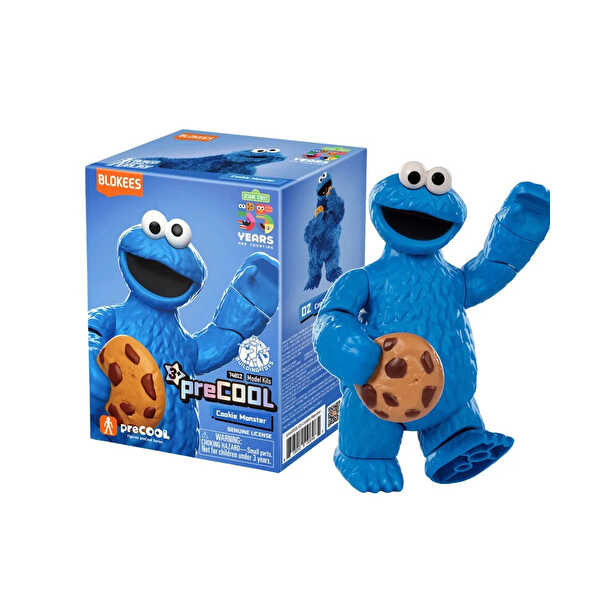 Blokees Sesame Street preCOOL S1 Figür Yapım Seti Cookie Monster