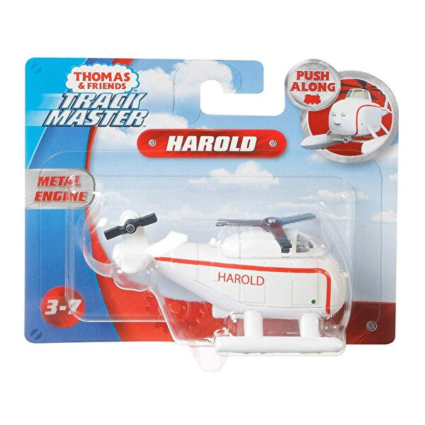 Thomas ve Arkadaşları Trackmaster Sür Bırak Küçük Tekli Tren Harold FXX04