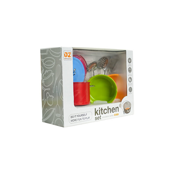 Metal Yemek Pişirme Seti 8 Parça