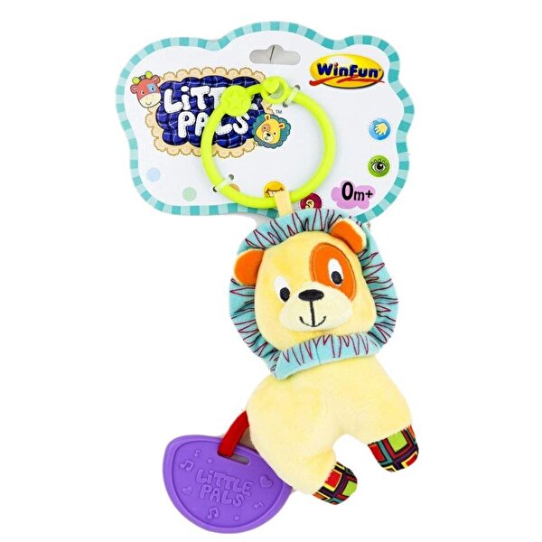 Pal Baby Peluş Aslan Çıngıraklı Dişlik