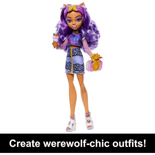 Monster High Gizemli Arkadaşlar 2.Seri Clawdeen Wolf HNF74