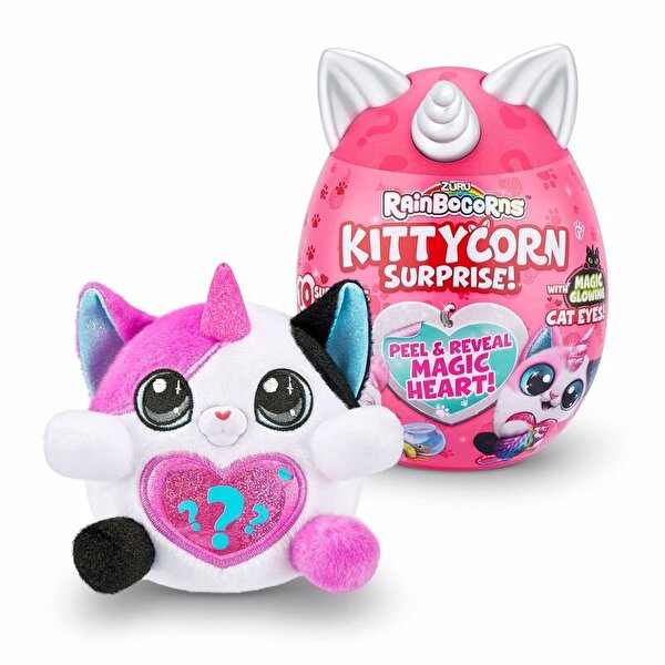 Rainbocorns Kittycorn Mini Sürpriz Beyaz Kedi Kulaklı