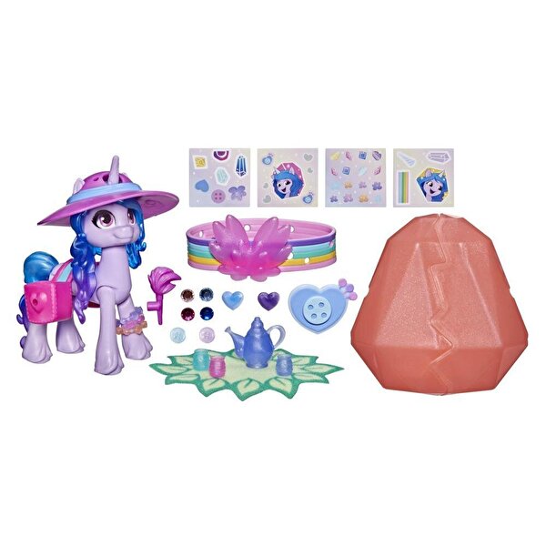 My Little Pony Kristal Macera Pony Figür Izzy Moonbow F3542