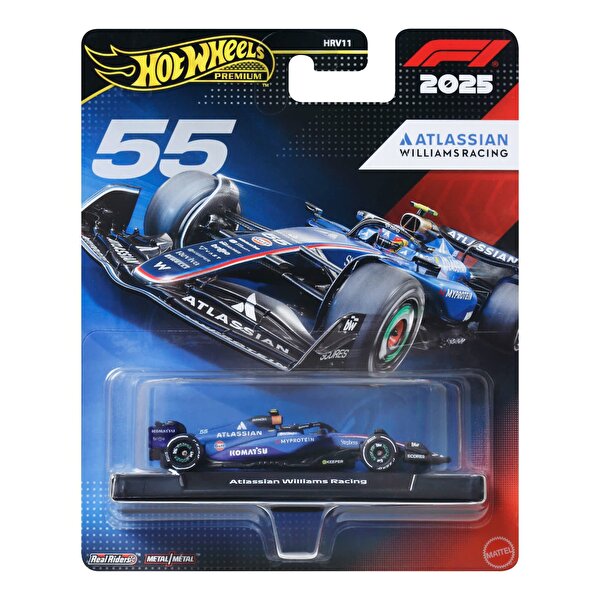 Hot Wheels Premium Formula 1 Yarış Arabası Atlassian Williams Racing 2025 JKD85