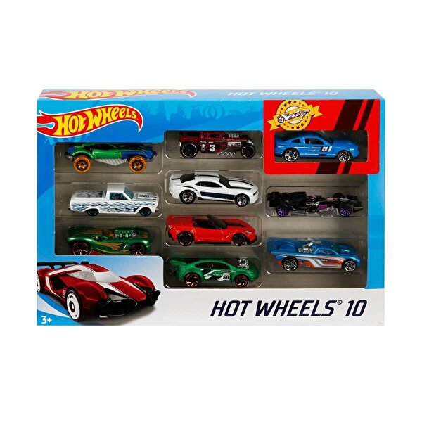Hot Wheels Onlu Araba Seti