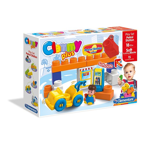 Clementoni Clemmy Plus Yakıt İstasyonu Oyun Seti 18 Parça