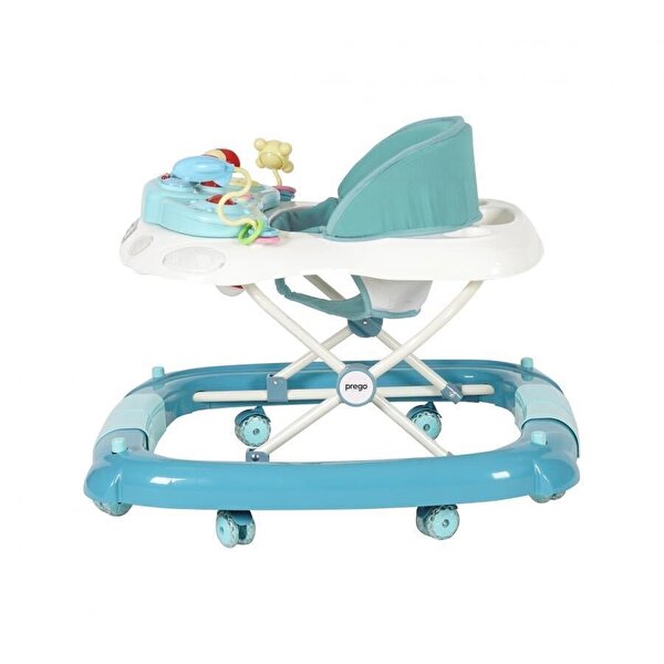 Prego Digo Sallanan Silikon Tekerlekli Bebek Yürüteci
