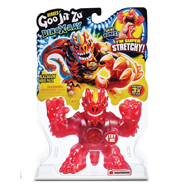 Goojitzu Tekli Figürler Dino X-Ray Blazagon