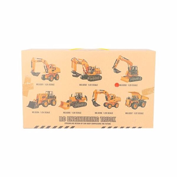 1:32 8W R/C Fonksiyonlu Uzaktan Kumandalı İnşaat Motoru