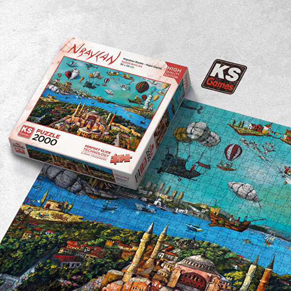 Ks Games Migration Routes Hagia Sophia 2000 Parça Puzzle