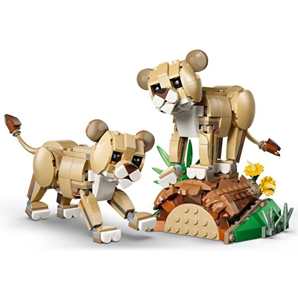 LEGO Creator 3’ü 1 Arada Vahşi Hayvanlar: Görkemli Aslan 31386