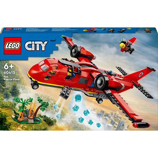 LEGO City İtfaiye Kurtarma Uçağı 60413