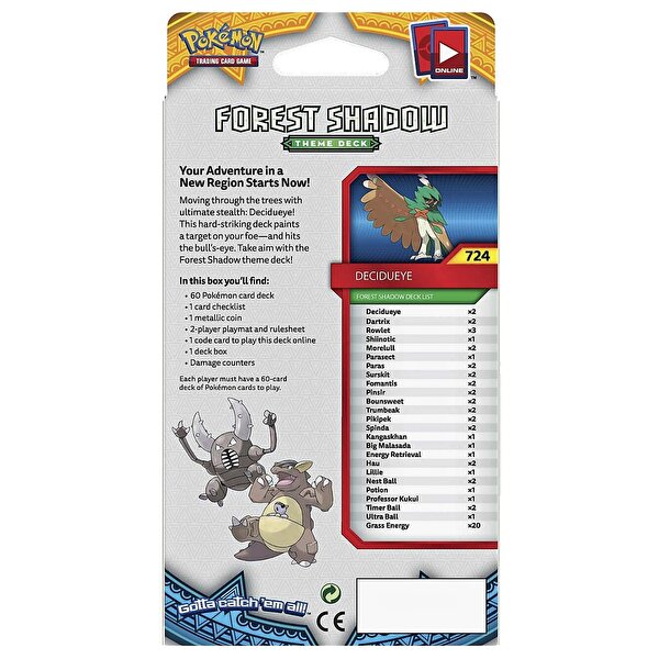 Pokemon Sun & Moon Theme Deck