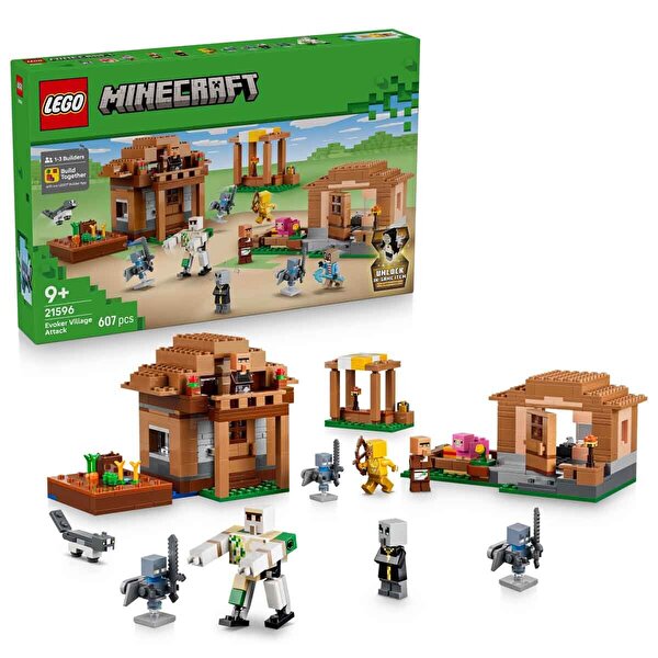 LEGO Minecraft Evoker Köy Saldırısı 21596
