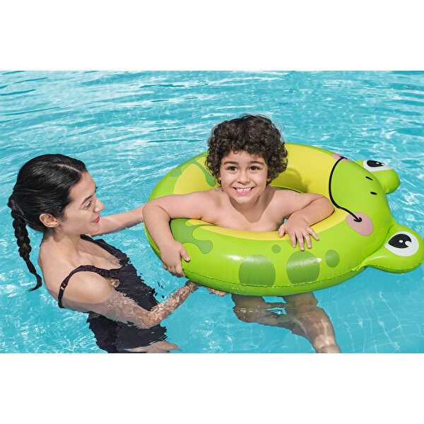 Bestway Splash Pals Kurbağa Yüzme Simidi 80 Cm