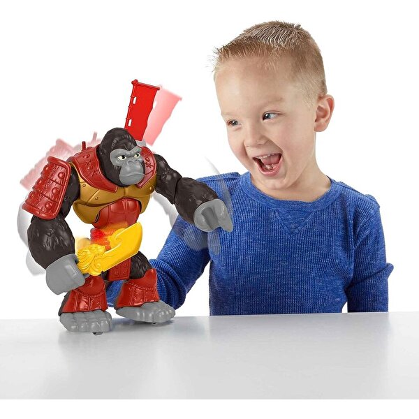 Imaginext Silverback Gorilla Smash Figür Seti GYX01