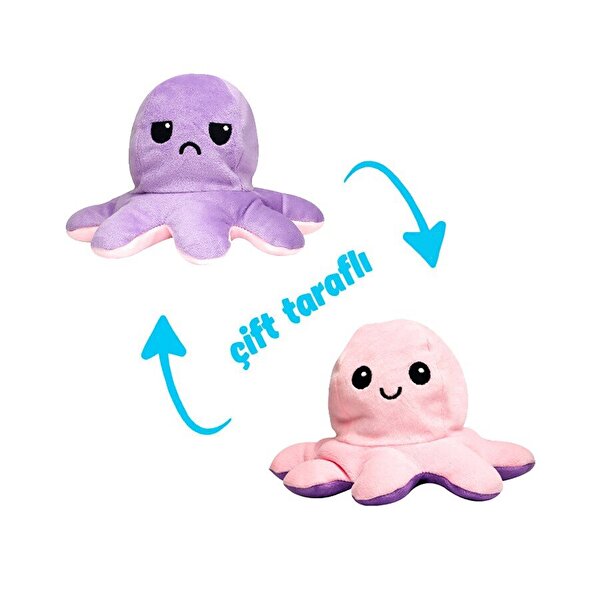 Mood Ahtapot Mor Pembe