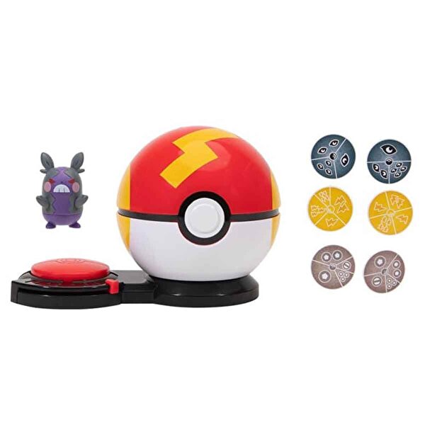 Pokemon Surprise Attack Oyun Seti Morpeko Hangry Mode ve Fast Ball