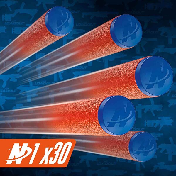 Nerf FrostFusion Blaster ve 30 Adet N1 Dart G3157