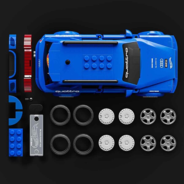 Hot Wheels Speed Serisi 94 Audi Avant RS2 Araba Yapım Seti 253 Parça JGR28