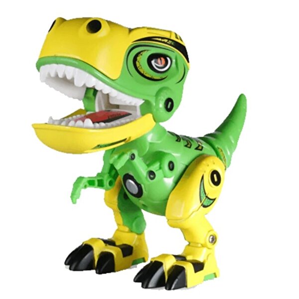 Işıklı ve Sesli Die Cast Yeşil Dinozor