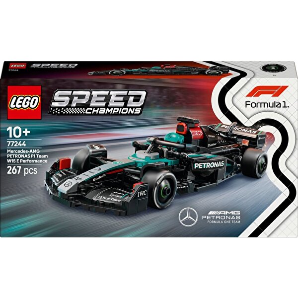 LEGO Speed Champions Mercedes-AMG PETRONAS F1 Team Yarış Arabası 77244