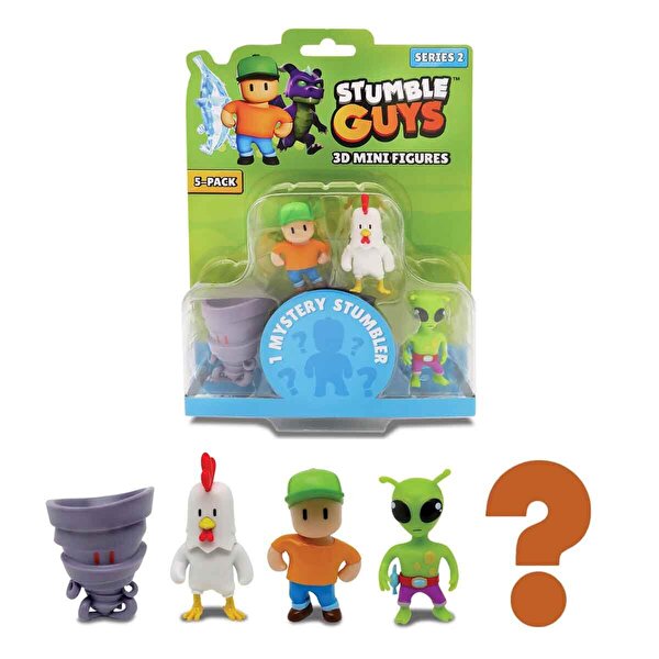 Stumble Guys 5’li Mini Figür Seti 1
