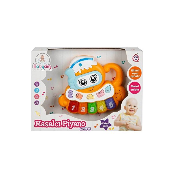 Türkçe Eğitici Ahtapot Masalcı Piyano