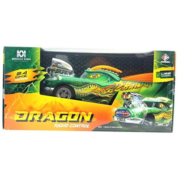 Uzaktan Kumandalı Sesli ve Pilli Ejderha Araba