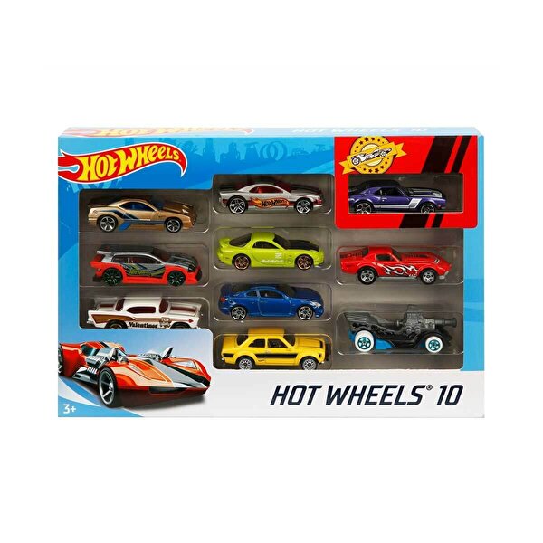 Hot Wheels Onlu Araba Seti