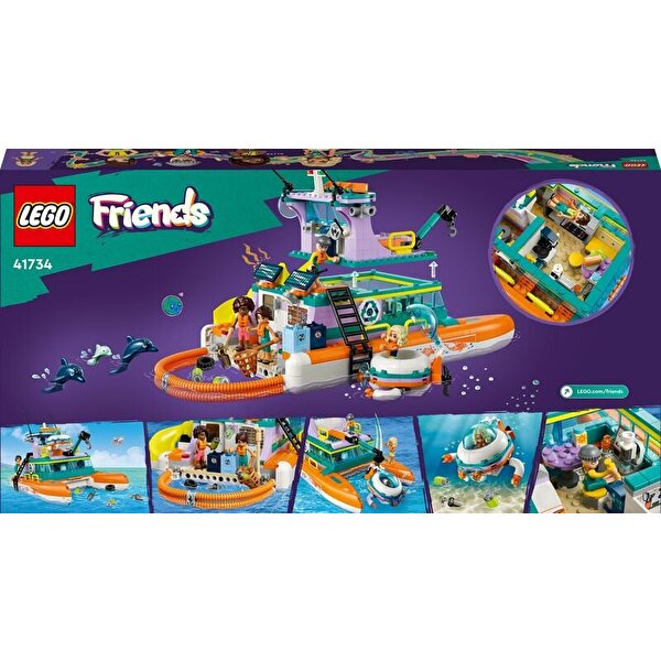 LEGO Friends Deniz Kurtarma Teknesi 41734