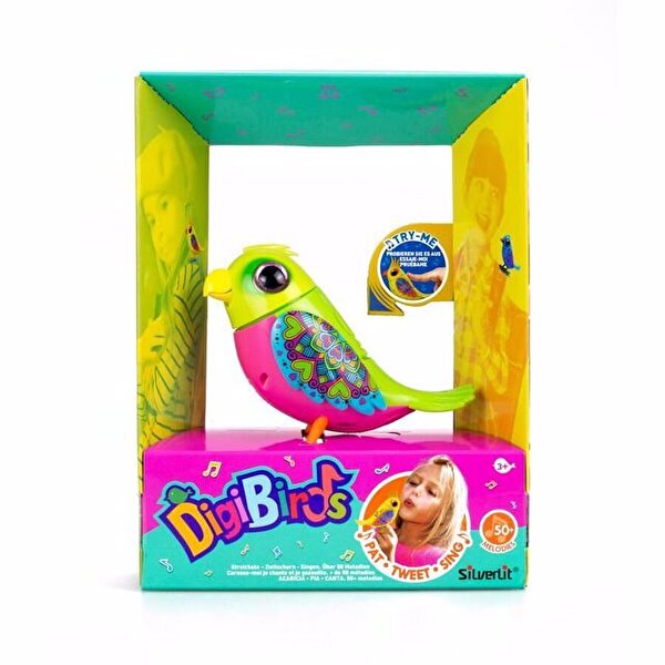 Digibirds Tek Paket Seri 1 Mor Yeşil