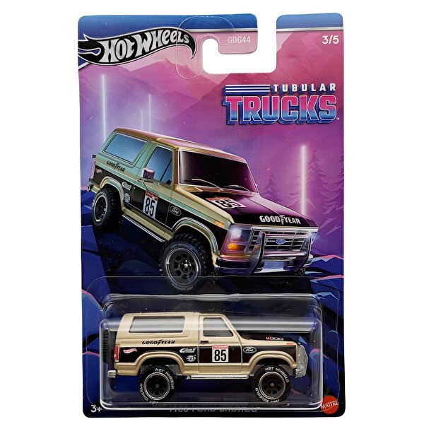 Hot Wheels Temalı Arabalar Özel Seri 1985 Ford Bronco HRR97