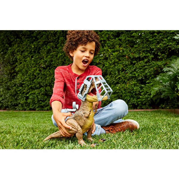 Jurassic World Yürüyen Mücadeleci T-Rex Figürü