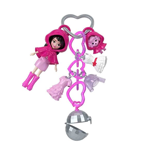 Polly Pocket Anahtarlık Süsleme Kiti Oyun Seti JKR48