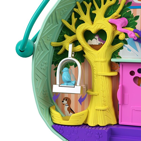 Polly Pocket Kirpi Kafe Kompakt Oyun Seti GTN15
