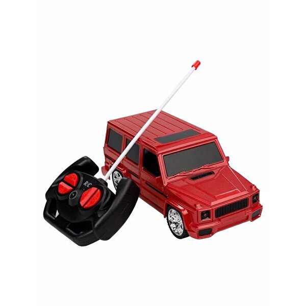 Uzaktan Kumandalı Şarjlı Jeep Kırmızı Araba