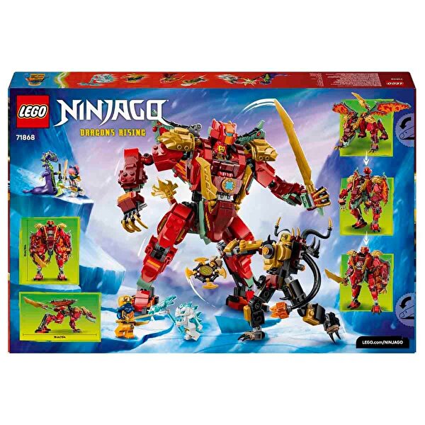 LEGO Ninjago Wyldfyre'ın Dönüşen Ejderha Robotu 71868