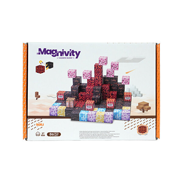 Magnivity Manyetik Bloklar 86 Parça