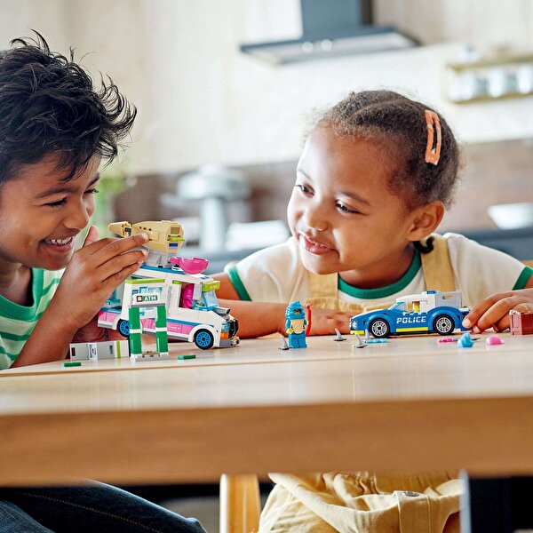 LEGO® City Dondurma Kamyonu Polis Takibi 60314