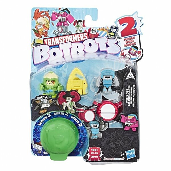 Transformers Botbots 5li Paket Music Mob E4140