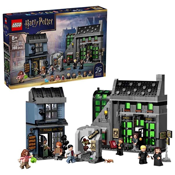 LEGO Harry Potter Knockturn Yolu Büyücü Mağazaları 76471