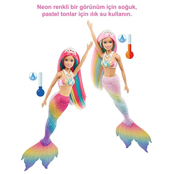 Barbie Dreamtopia Renk Değiştiren Sihirli Deniz Kızı GTF89