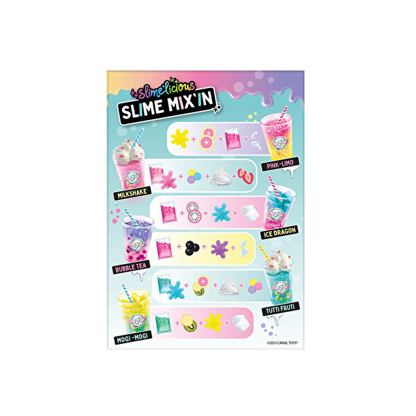 So Slime DIY Drink Slime Pembe Mavi̇