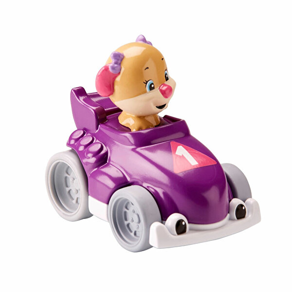 Fisher Price Eğlen ve Öğren Hızlı Arabalar Mor FGJ18