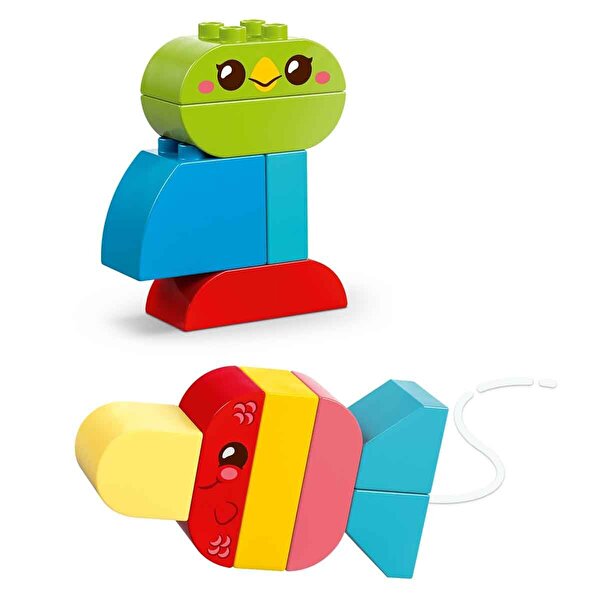 LEGO DUPLO İlk 3'ü 1 Arada Yaratıcı Sevimli Hayvanlar 10477